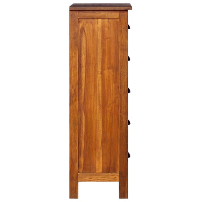 Dealsmate  Sideboard 45x35x110 cm Solid Teak Wood