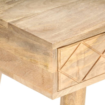 Dealsmate  Dressing Table 100x50x76 cm Solid Mango Wood
