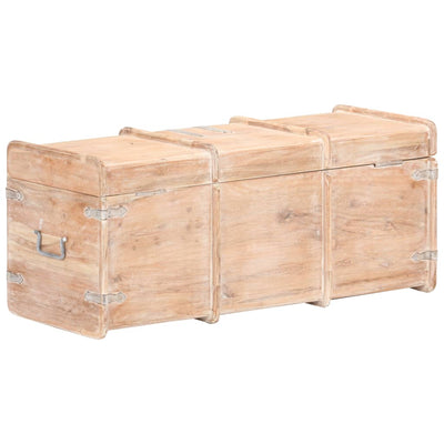 Dealsmate  Storage Chest 90x40x40 cm Solid Acacia Wood
