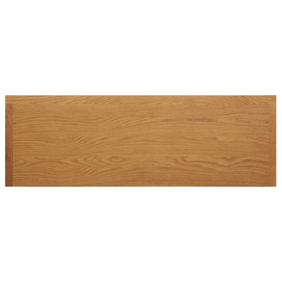 Dealsmate  Dressing Table 118x40x77 cm Solid Oak Wood