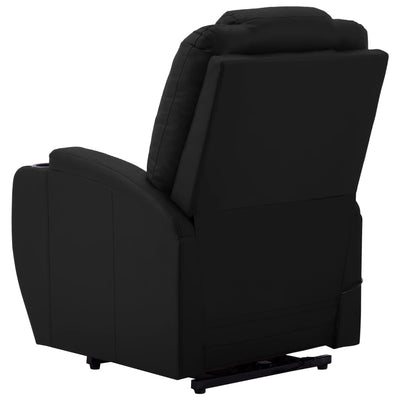 Dealsmate  Stand-up Recliner Black Faux Leather (AU only)