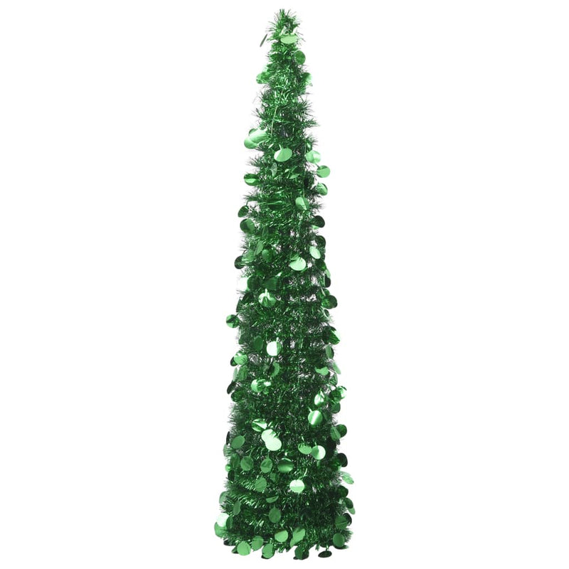 Dealsmate  Pop-up Artificial Christmas Tree Green 150 cm PET