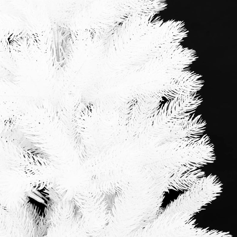 Dealsmate  Artificial Christmas Tree Lifelike Needles White 120 cm