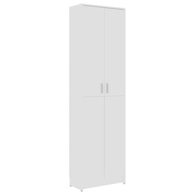 Dealsmate  Hallway Wardrobe White 55x25x189 cm Engineered Wood
