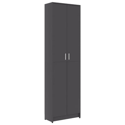 Dealsmate  Hallway Wardrobe Grey 55x25x189 cm Chipboard