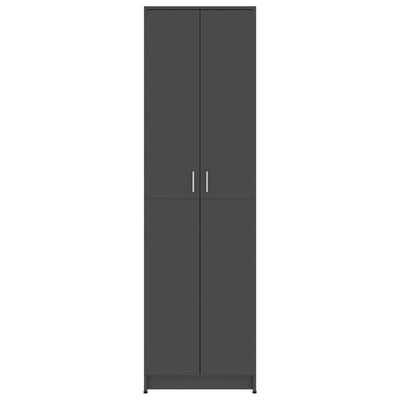 Dealsmate  Hallway Wardrobe Grey 55x25x189 cm Chipboard
