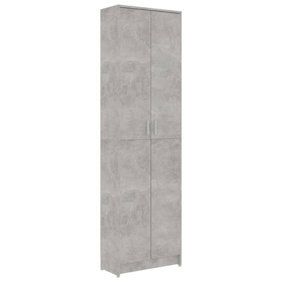 Dealsmate  Hallway Wardrobe Concrete Grey 55x25x189 cm Engineered Wood