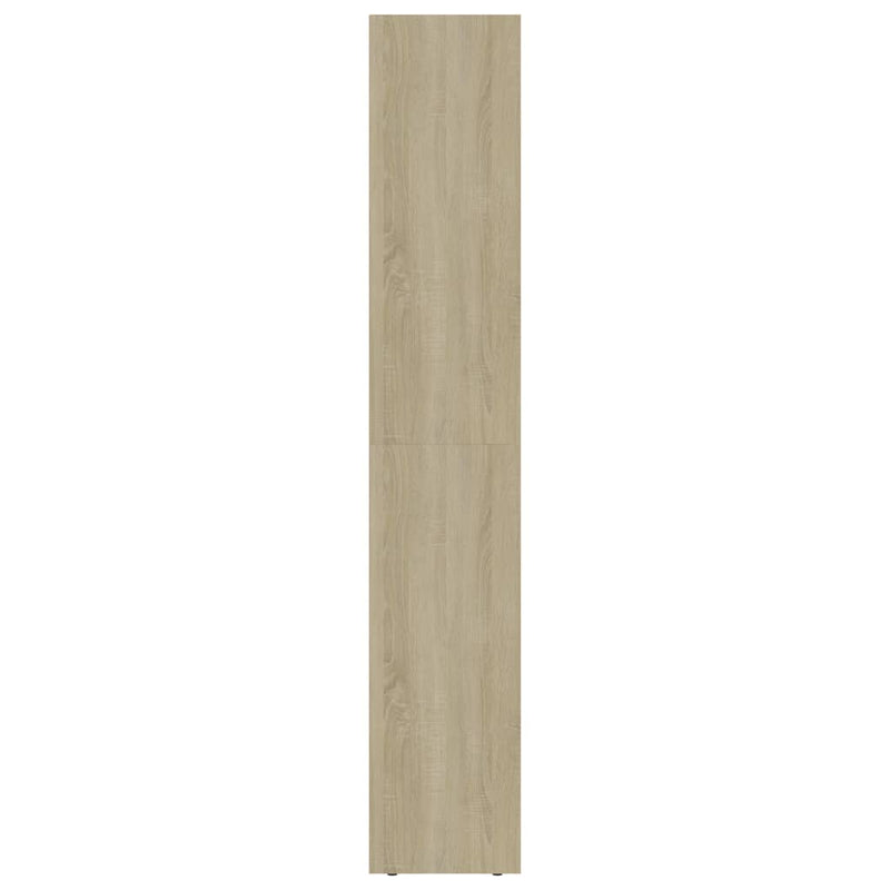 Dealsmate  Book Cabinet Sonoma Oak 36x30x171 cm Engineered Wood