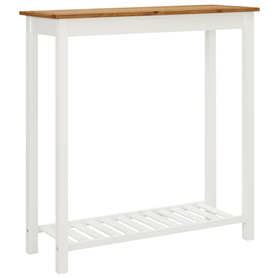 Dealsmate  Bar table 100x40x110 cm Solid Oak Wood