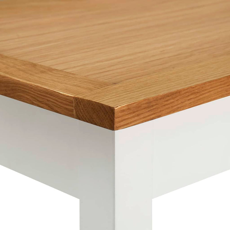 Dealsmate  Bar table 100x40x110 cm Solid Oak Wood