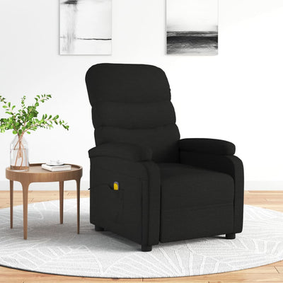 Dealsmate  Massage Chair Black Fabric