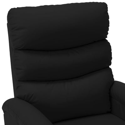 Dealsmate  Stand-up Recliner Black Faux Leather
