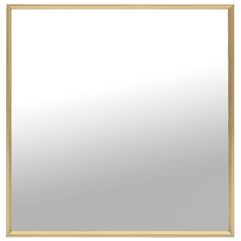 Dealsmate  Mirror Gold 60x60 cm