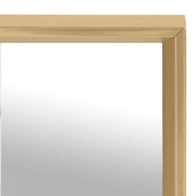 Dealsmate  Mirror Gold 60x60 cm