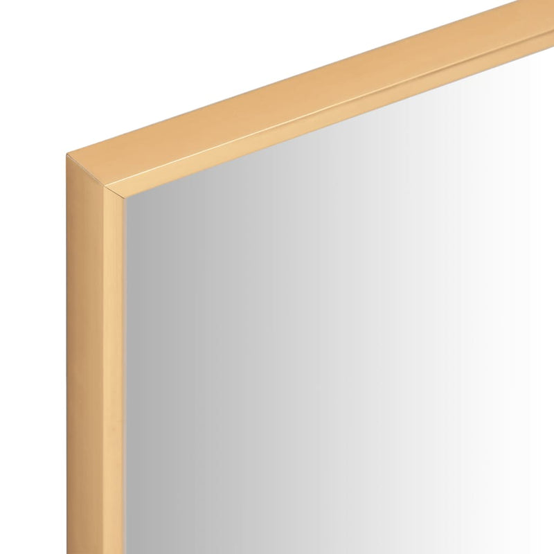 Dealsmate  Mirror Gold 120x60 cm