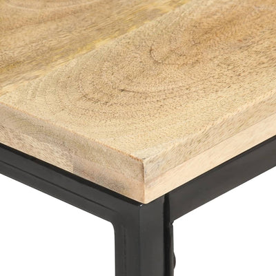 Dealsmate  Side Table 40x40x35 cm Solid Mango Wood