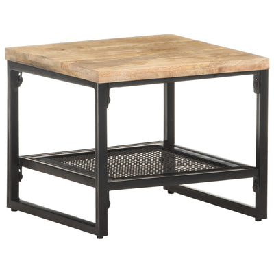 Dealsmate  Side Table 40x40x35 cm Solid Mango Wood