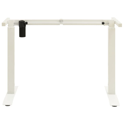 Dealsmate  Electric Motorised Standing Desk Frame Height Adjustable White