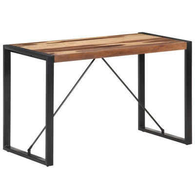 Dealsmate  Dining Table 120x60x75 cm Solid Wood with Sheesham Finish