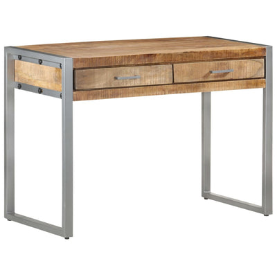 Dealsmate  Desk 108x50x75 cm Rough Mango Wood