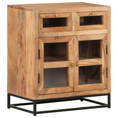 Dealsmate  Sideboard 60x35x70 cm Solid Acacia Wood