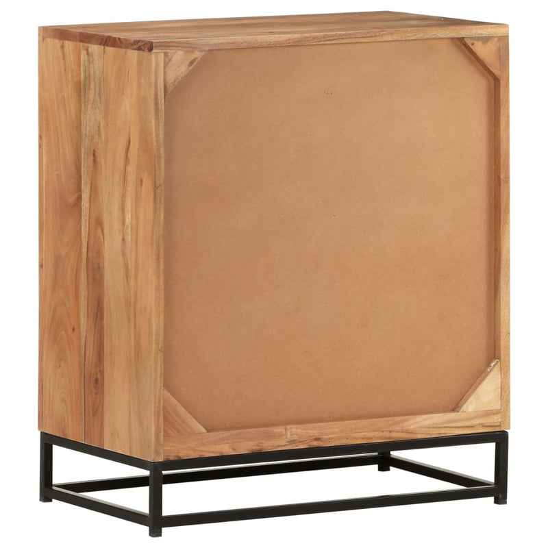 Dealsmate  Sideboard 60x35x70 cm Solid Acacia Wood
