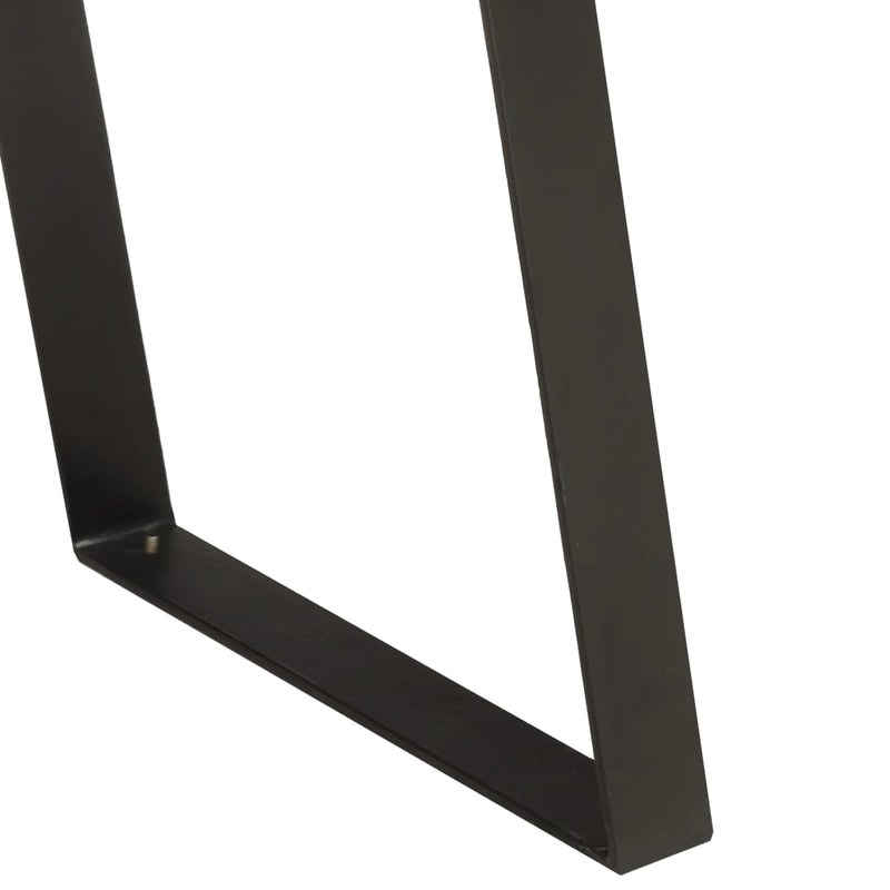 Dealsmate  Console Table 100x35x76 cm Solid Acacia Wood with Live Edges