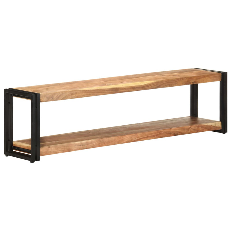 Dealsmate  TV Cabinet 150x30x40 cm Solid Acacia Wood