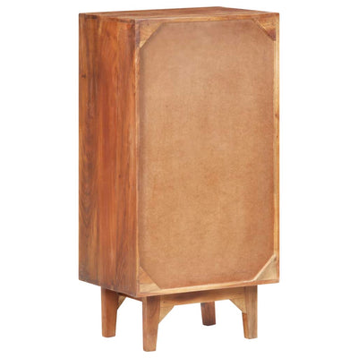 Dealsmate  Chest of Drawers 43.5x35x90 cm Solid Acacia Wood