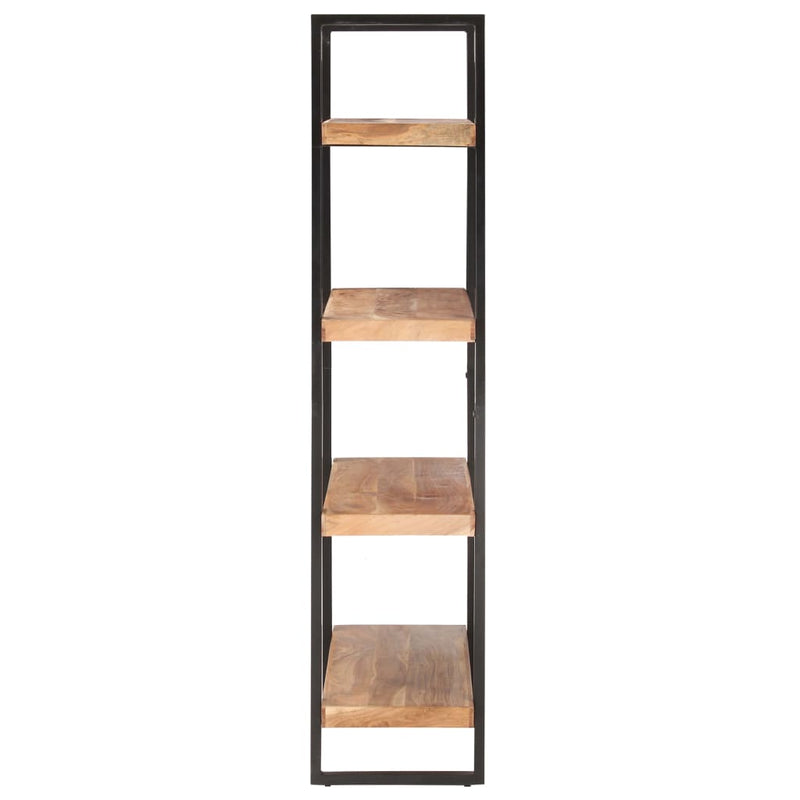 Dealsmate  4-Tier Bookcase 120x40x180 cm Solid Acacia Wood