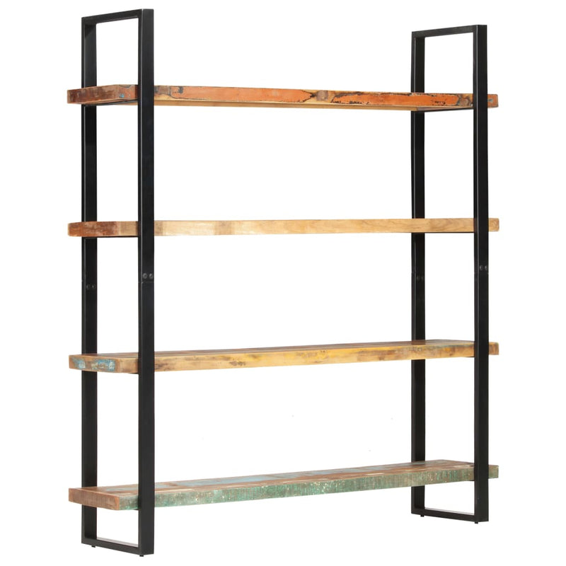 Dealsmate  4-Tier Bookcase 160x40x180 cm Solid Reclaimed Wood