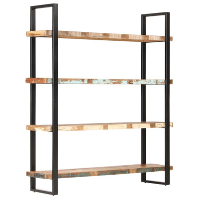 Dealsmate  4-Tier Bookcase 160x40x180 cm Solid Reclaimed Wood