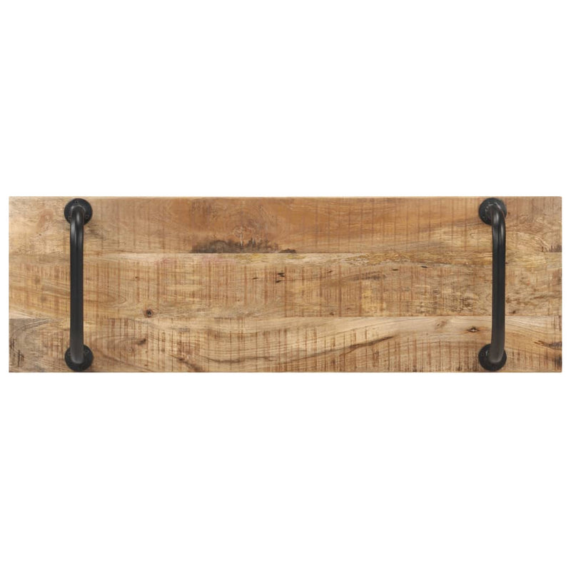 Dealsmate  Bench 110 cm Rough Mango Wood
