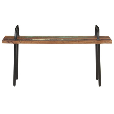 Dealsmate  Bench 110 cm Solid Reclaimed Wood