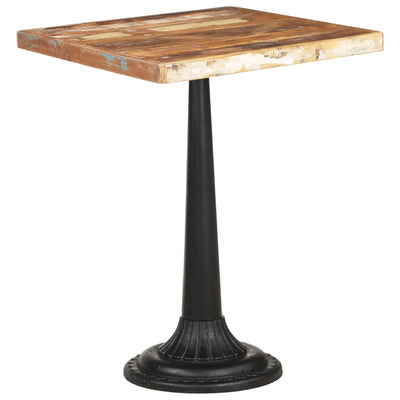 Dealsmate  Bistro Table 60x60x76 cm Solid Reclaimed Wood