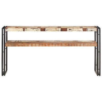 Dealsmate  Console Table 150x30x75 cm Solid Reclaimed Wood