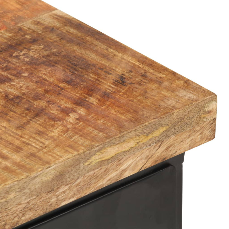 Dealsmate  Sideboard 60x30x76 cm Rough Mango Wood