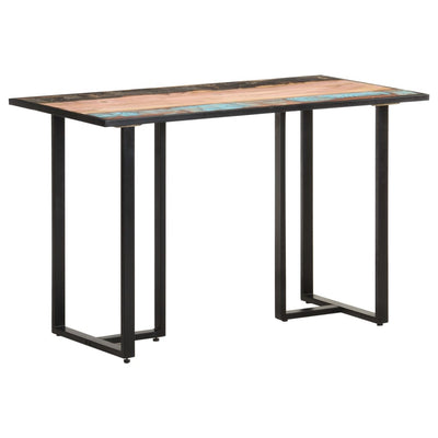 Dealsmate  Dining Table 120 cm Solid Reclaimed Wood