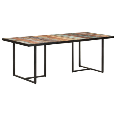 Dealsmate  Dining Table 200 cm Solid Reclaimed Wood