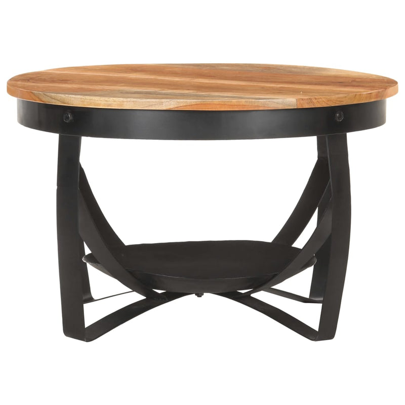 Dealsmate  Coffee Table Ø68x43 cm Solid Acacia Wood