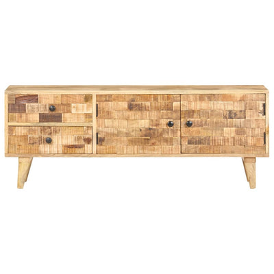 Dealsmate  TV Cabinet 120x30x45 cm Solid Mango Wood