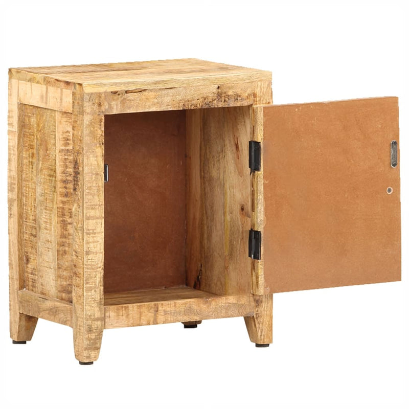 Dealsmate  Bedside Cabinet 40x30x50 cm Solid Mango Wood
