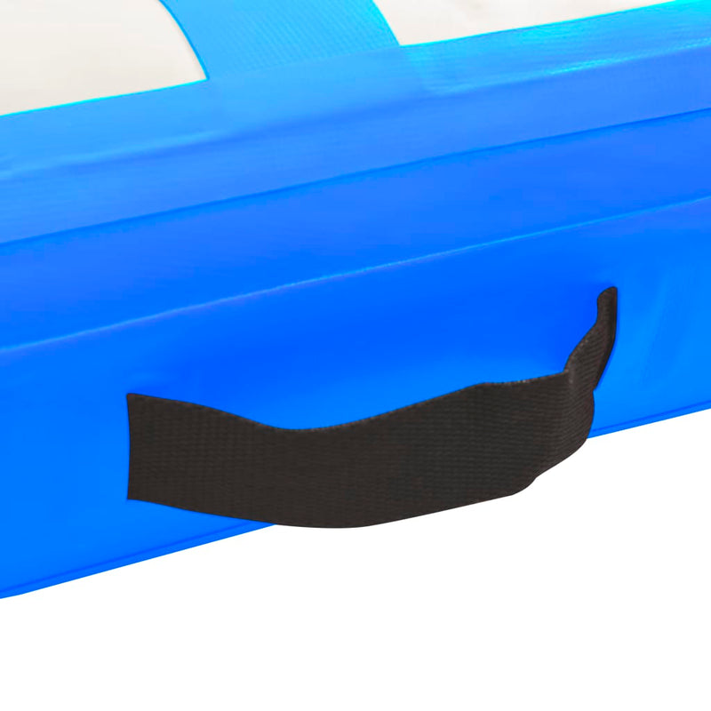 Dealsmate  Inflatable Gymnastics Mat with Pump 60x100x10 cm PVC Blue
