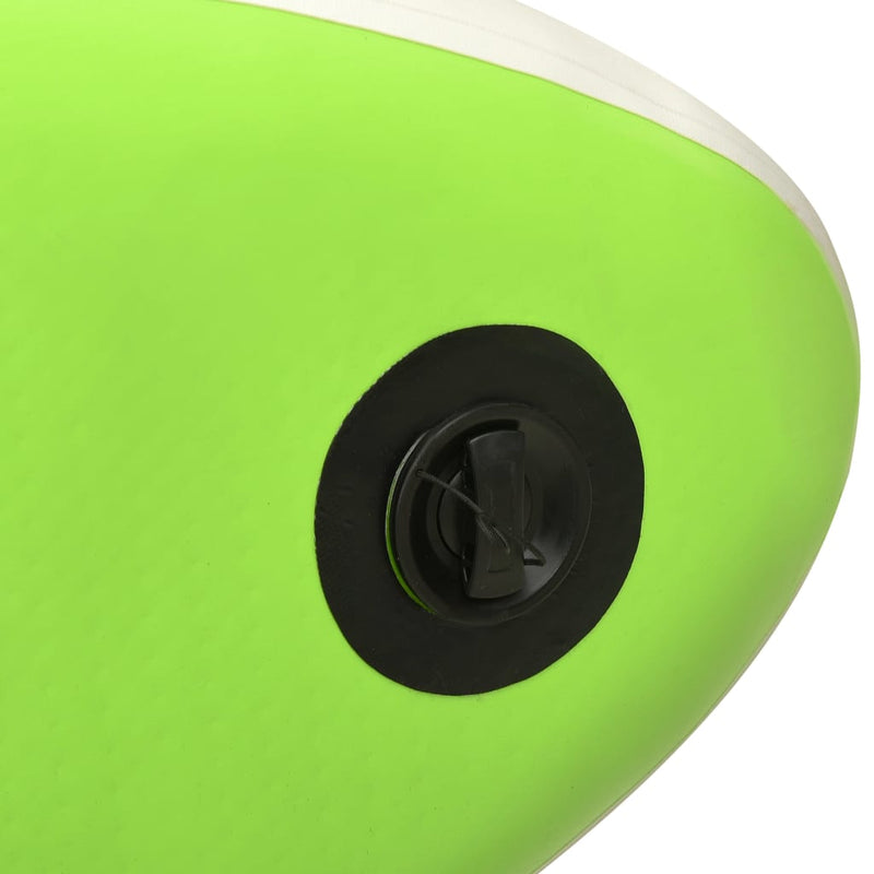 Dealsmate  Inflatable Stand Up Paddleboard Set 305x76x15 cm Green