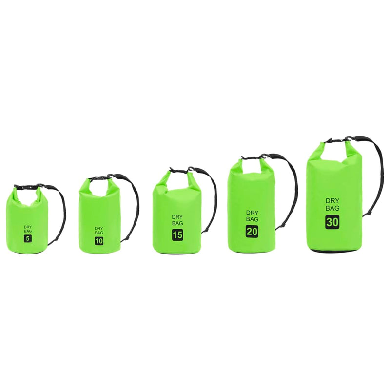 Dealsmate  Dry Bag Green 5 L PVC