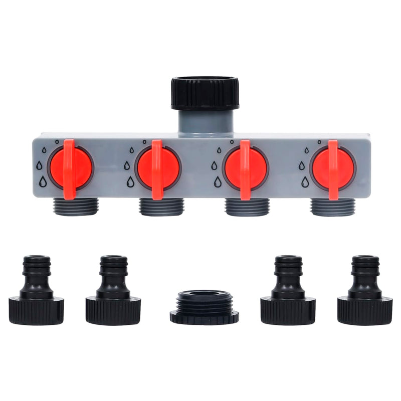 Dealsmate  Garden Automatic Water Timer 4 Way Valve