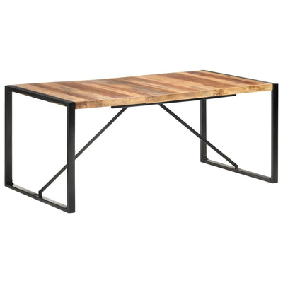 Dealsmate  Dining Table 180x90x75 cm Solid Wood with Sheesham Finish