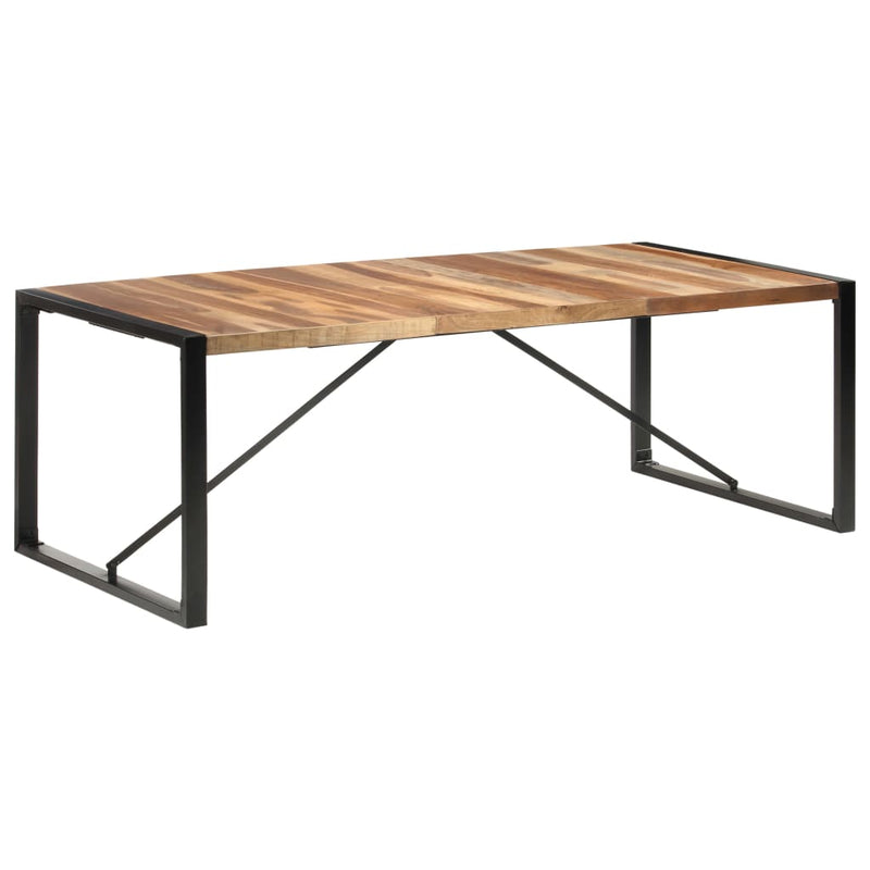 Dealsmate  Dining Table 220x100x75 cm Solid Wood with Sheesham Finish