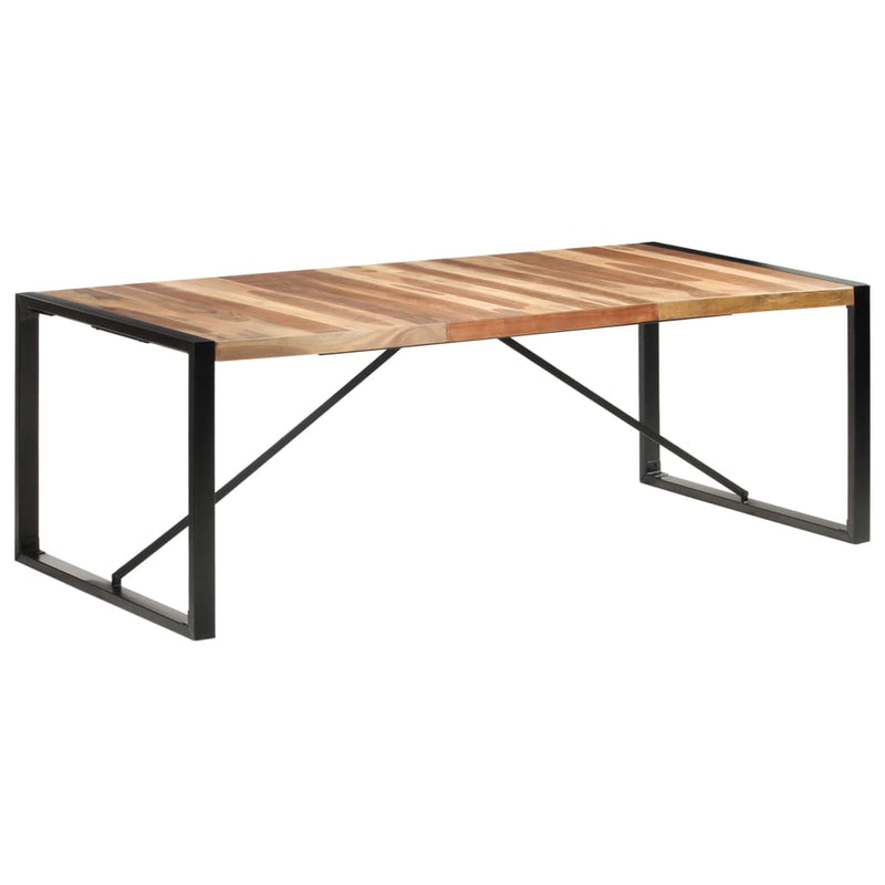 Dealsmate  Dining Table 220x100x75 cm Solid Wood with Sheesham Finish
