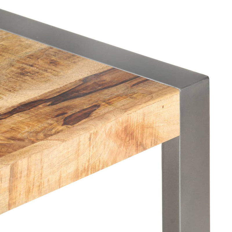 Dealsmate  Coffee Table 110x60x40 cm Rough Mango Wood